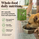 Natural Dog Company Whole Food Super Greens Meal Topper for Dogs (8 oz) - Dog Food Toppers 5