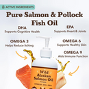 Natural Dog Company Wild Alaskan Salmon Oil - Pet Vitamins & Supplements 2