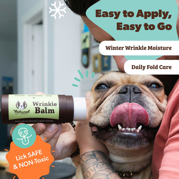 Natural Dog Company Wrinkle Balm Stick (2 oz) - Dog Supplies 3