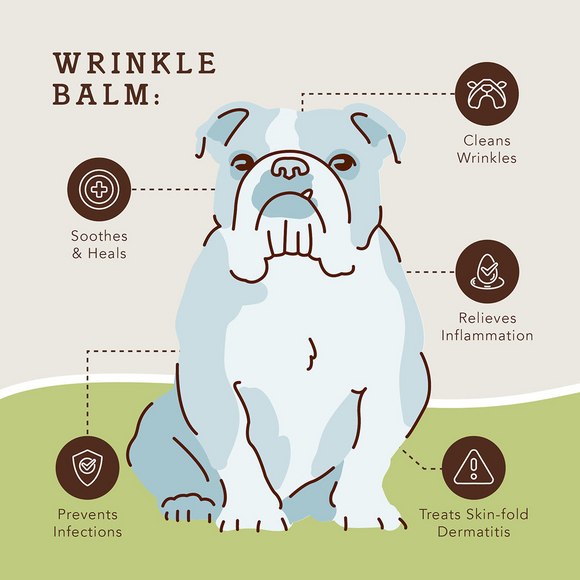 Natural Dog Company Wrinkle Balm Stick (2 oz) - Dog Supplies 2