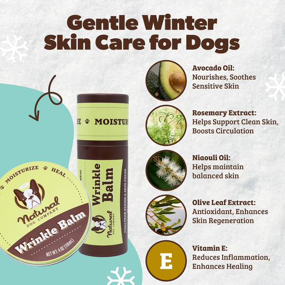Natural Dog Company Wrinkle Balm Stick (2 oz) - Dog Supplies 5