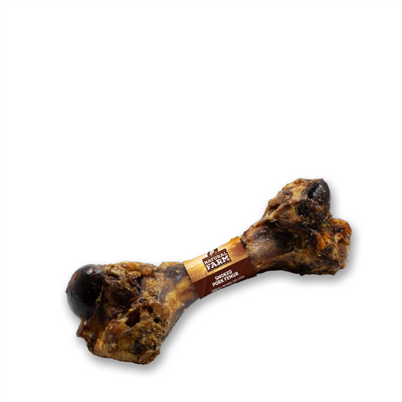Natural Farm Smoked Pork Femur Bone Dog Chew - Dog Treats 1
