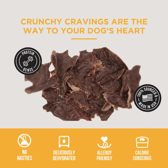 Natural Rapport The Only Dehydrated Beef Heart Jerky Dogs Need - Dog Treats 4