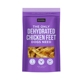 Natural Rapport The Only Dehydrated Chicken Feet Dogs Need (12 ct) - Dog Treats 1