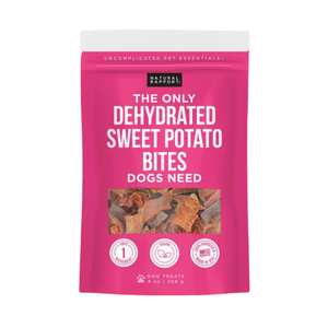 Natural Rapport The Only Dehydrated Sweet Potato Bites Dogs Need - 8 oz - Dog Treats 1