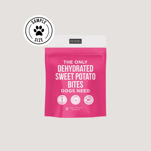 Natural Rapport The Only Dehydrated Sweet Potato Bites Dogs Need - Dog Treats 7