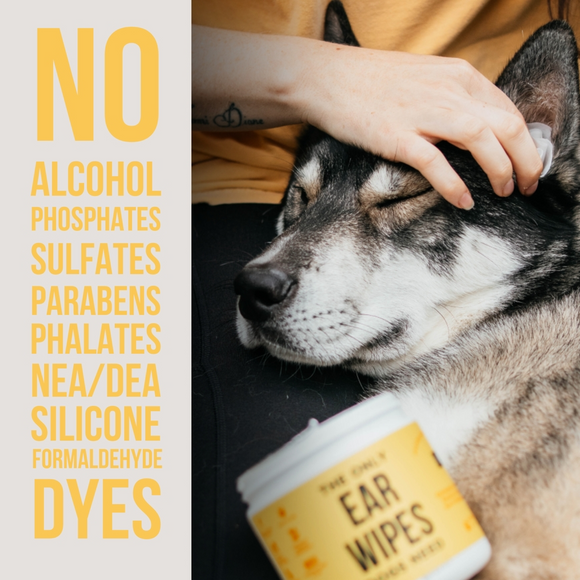 Natural Rapport The Only Ear Wipes Dogs Need 100 count - Dog Ear Cleaning Wipes 3