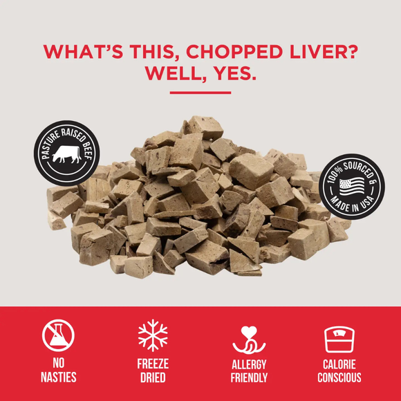 Natural Rapport The Only Freeze Dried Beef Liver Dogs Need - Dog Treats 5