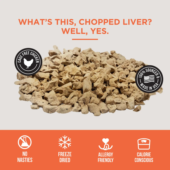 Natural Rapport The Only Freeze Dried Chicken Liver Dogs Need - Dog Treats 5