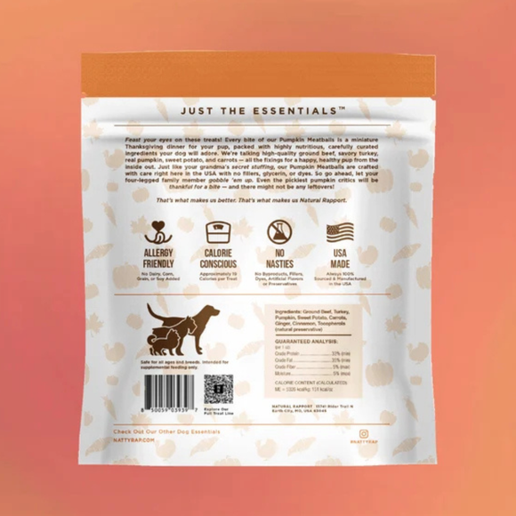 Natural Rapport The Only Harvest Meatballs Dogs Need (3oz) - Dog Treats 2