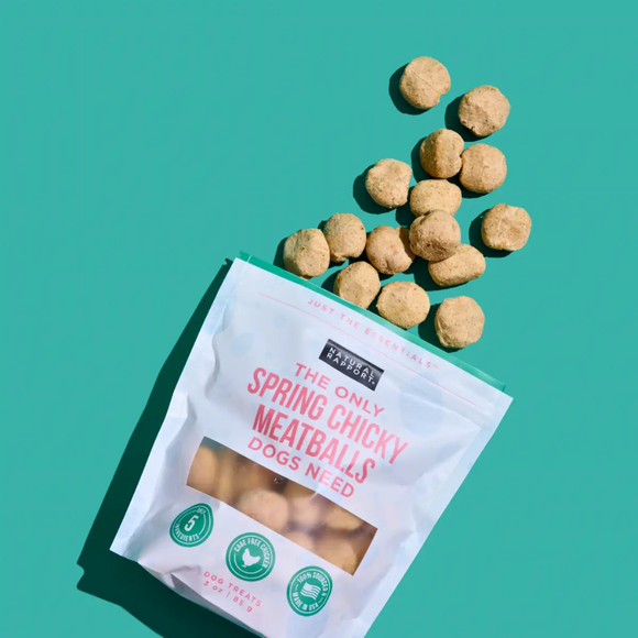Natural Rapport The Only Spring Chicky Meatballs Dogs Need (3 oz) - Dog Treats 3
