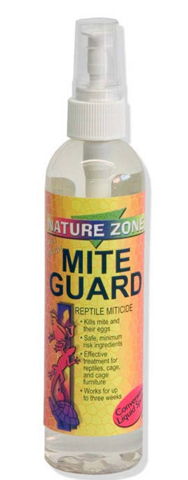 Nature Zone Mite Guard Parasite Preventative Liquid For Reptiles (8 oz) - Reptile Healthcare & Wellness 1