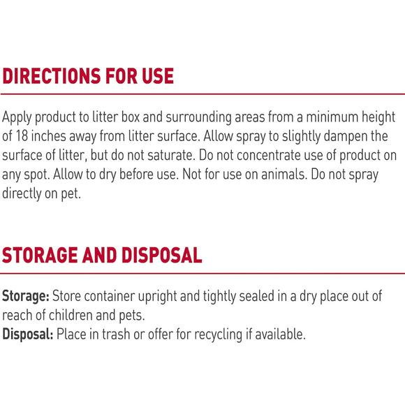 Nature's Miracle Litter Box Odor Destroyer Spray (24 oz)