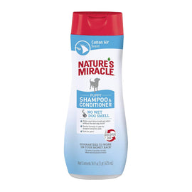 Nature's Miracle Puppy Shampoo & Conditioner Cotton Air Scent (16 oz)