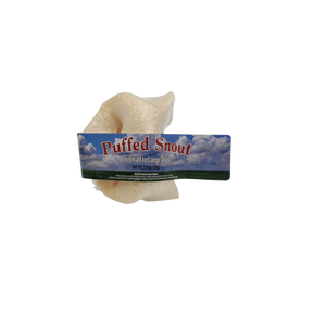 Nature's Own Puffed Pork Snout Dog Treats