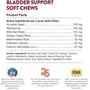 NaturVet Bladder Support Daily Maintenance with Cranberry Soft Chews for Dogs