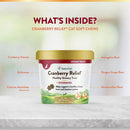 NaturVet Cranberry Relief Plus Echinacea Soft Chew Urinary Supplement for Cats