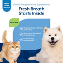 NaturVet Dental Care Dog & Cat Supplement Soft Chew Hickory Bacon Flavor 60-count - Pet Vitamins & Supplements 3