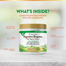 NaturVet Digestive Enzymes Powder Daily Digestive Support Plus Pre & Probiotic for Dogs
