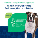 NaturVet Dual Action Gut Health Plus Allergy Dog Supplement Hickory Bacon Flavor 60-count - Pet Vitamins & Supplements 3