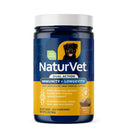 NaturVet Dual Action Immune Plus Longevity Support Soft Chews Hickory Bacon Flavor for Dogs 60-count - Dog & Cat Immune