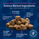 NaturVet Hip & Joint Soreness Relief Bacon & Chicken Flavor for Dogs 60 count - Dog Vitamins & Supplements 5