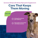 NaturVet Hip & Joint Soreness Relief Bacon & Chicken Flavor for Dogs 60 count - Dog Vitamins & Supplements 4