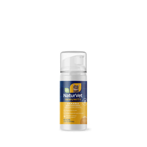 NaturVet Immunity Lickable Supplement for Cats Savory Salmon Flavor 3-oz - Pet Vitamins & Supplements 1
