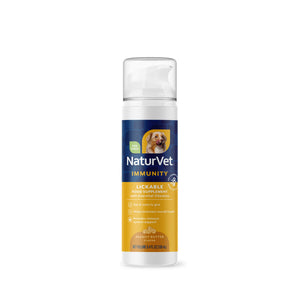 NaturVet Immunity Lickable Supplement for Dogs Peanut Butter Flavor 6-oz - Pet Vitamins & Supplements 1