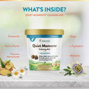 NaturVet Quiet Moments Calming Aid Plus Melatonin Soft Chews for Dogs 70 count  benefits