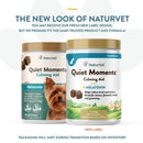 NaturVet Quiet Moments Calming Aid Plus Melatonin Soft Chews for Dogs 180 count  new packaging