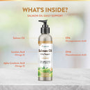 NaturVet Salmon Oil Daily Support + Omegas for Dogs & Cats