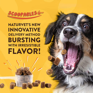 NaturVet Scoopables Omega-Gold Essential Fatty Acids Plus Anchovy Oil & Salmon Protein for Cats & Dogs