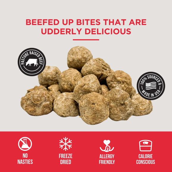 Nautral Rapport The Only Freeze Dried Beef Meatballs Dogs Need - Dog Treats 3