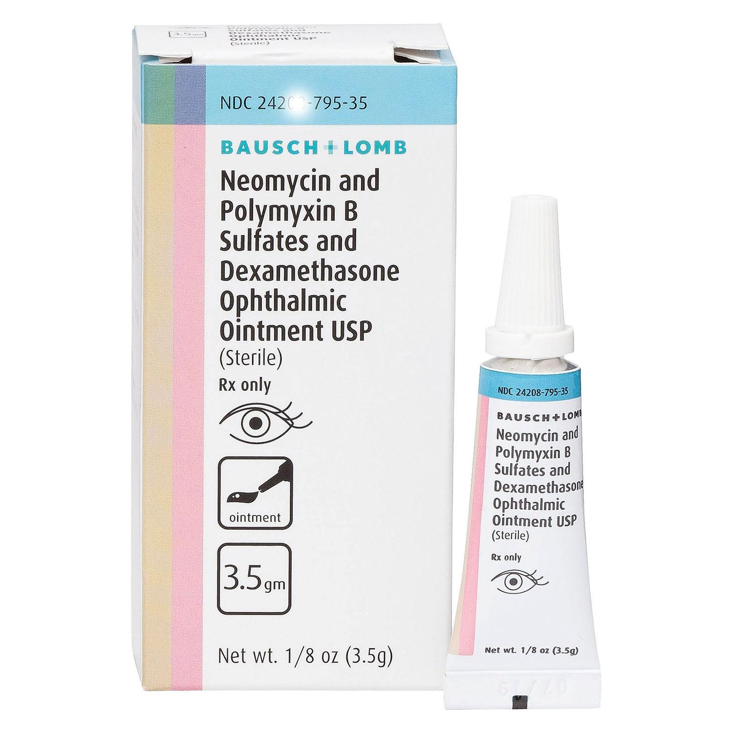 Neo-Poly-Dex Ophthalmic Ointment – Bacterial Eye Relief