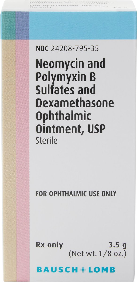 Neo-Poly-Dex Ophthalmic Ointment – Bacterial Eye Relief