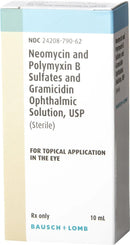 Neo-Poly Gramicidin Ophthalmic Solution (10 ml) - Pet Medicine 1