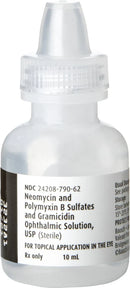 Neo-Poly Gramicidin Ophthalmic Solution (10 ml) - Pet Medicine 3