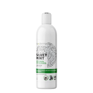 Nexderma Silver Antimicrobial Shampoo Mint For Dogs & Cats (16 oz) - All Dog & Cat Grooming 1