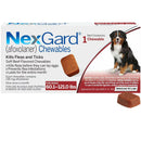 NexGard Chew for Dogs 60.1-121 lbs 1 chew
