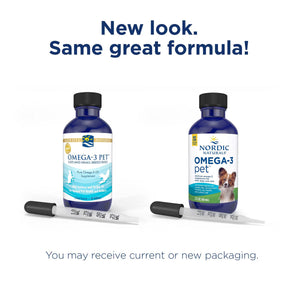 Nordic Naturals Omega-3 Pet Oil Supplements For Cats & Small Breed Dogs 2-oz - Dog Skin & Coat Supplements 2