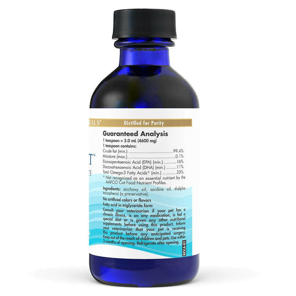 Nordic Naturals Omega-3 Pure Fish Oil Supplement for Cats 2-oz - Dog Skin & Coat Supplements 2