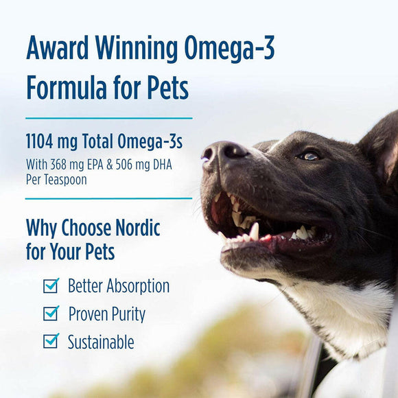 Nordic Naturals Pet Cod Liver Oil award winning