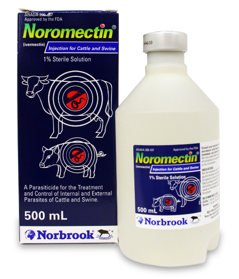 Noromectin Injection 1% for Cattle and Swine