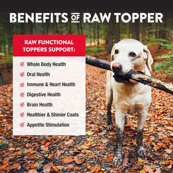 Northwest Naturals Freeze-Dried Beef Blood Functional Topper for Dogs & Cats (3.5 oz) - Freeze-Dried Dog & Cat Food 5