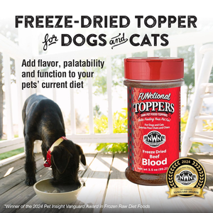Northwest Naturals Freeze-Dried Beef Blood Functional Topper for Dogs & Cats (3.5 oz) - Freeze-Dried Dog & Cat Food 2