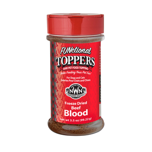 Northwest Naturals Freeze-Dried Beef Blood Functional Topper for Dogs & Cats (3.5 oz) - Freeze-Dried Dog & Cat Food 1