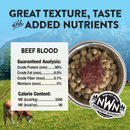 Northwest Naturals Freeze-Dried Beef Blood Functional Topper for Dogs & Cats (3.5 oz) - Freeze-Dried Dog & Cat Food 3