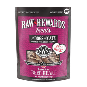Northwest Naturals Freeze-Dried Beef Heart Treats for Dogs & Cats - 3oz - Dog & Cat Treats 1