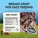 Northwest Naturals Freeze-Dried Beef Heart Treats for Dogs & Cats - Dog & Cat Treats 3